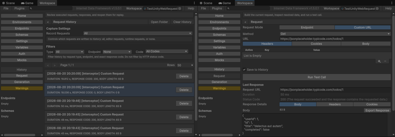 UnityWebRequestInterceptor 4