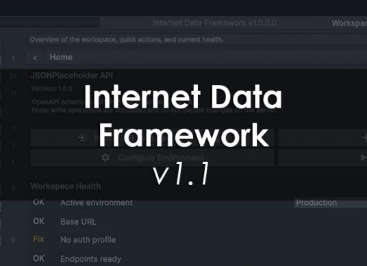 Internet Data Framework v1.1 Internet Data Framework v1.1
