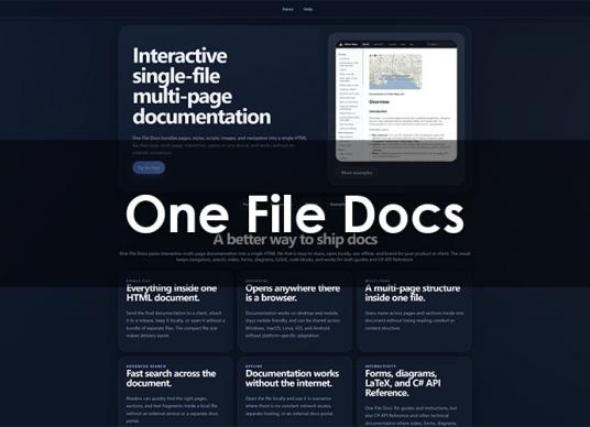 One File Docs One File Docs